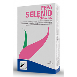 Fepa-Selenio Acde + Zinc 200 Ug. 60Cap.