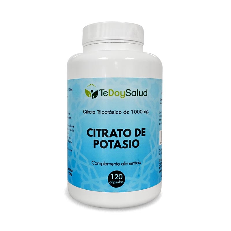 Potasio Citrato 60 cápsulas 1000 mg. – Suplementos Alimenticios