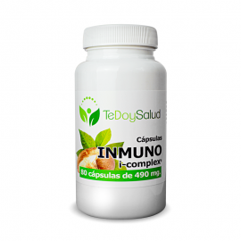 Inmuno I-Complex (Uña de Gato, Shitake, Reishi) – 80Caps./490Mg. Tedoysalud – Analgesico / Sistema Inmunitario