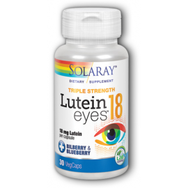 Eyes Lutein 18Mg. 30 Cápsulas. Solaray