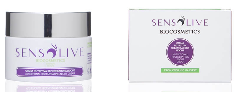 Crema Natural Unisex Noche Con Aove 50Ml. Sensolive.