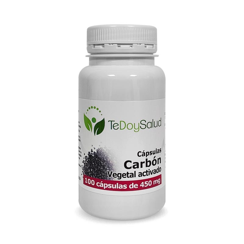 Carbón Vegetal Activado 100 Cáps. Tedoysalud