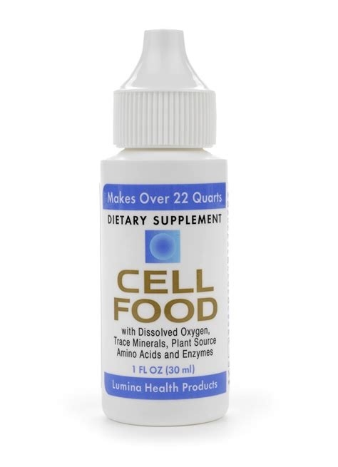 Cell Food Concentrado Env. 30 Ml.  Oxigenación Celular