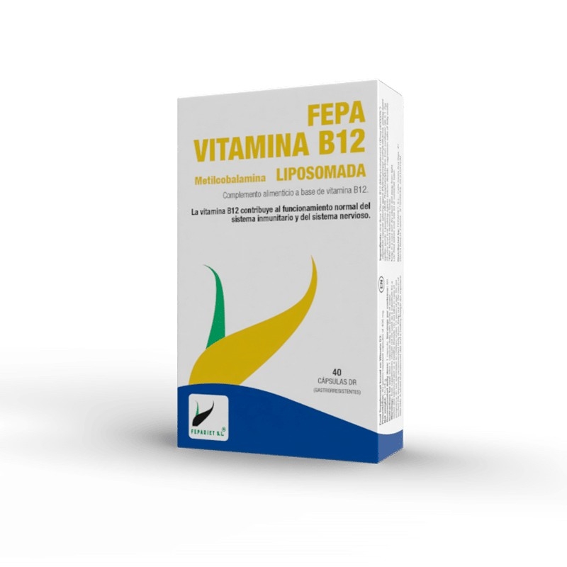 Fepa-Vitamina B12 Liposomada 40Cap.