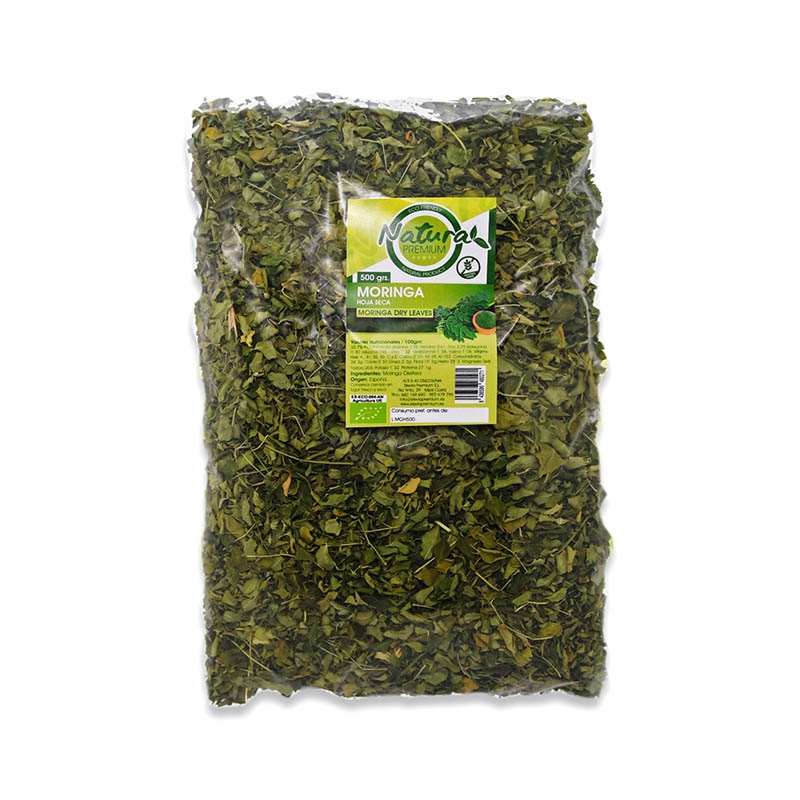 Moringa Hoja Seca Bio 100Gr. Natura Premium