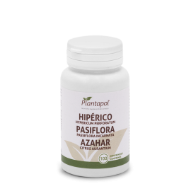 Hiperico + Pasiflora+ Azahar. 100Cáp de 500Mg. - Plantapol