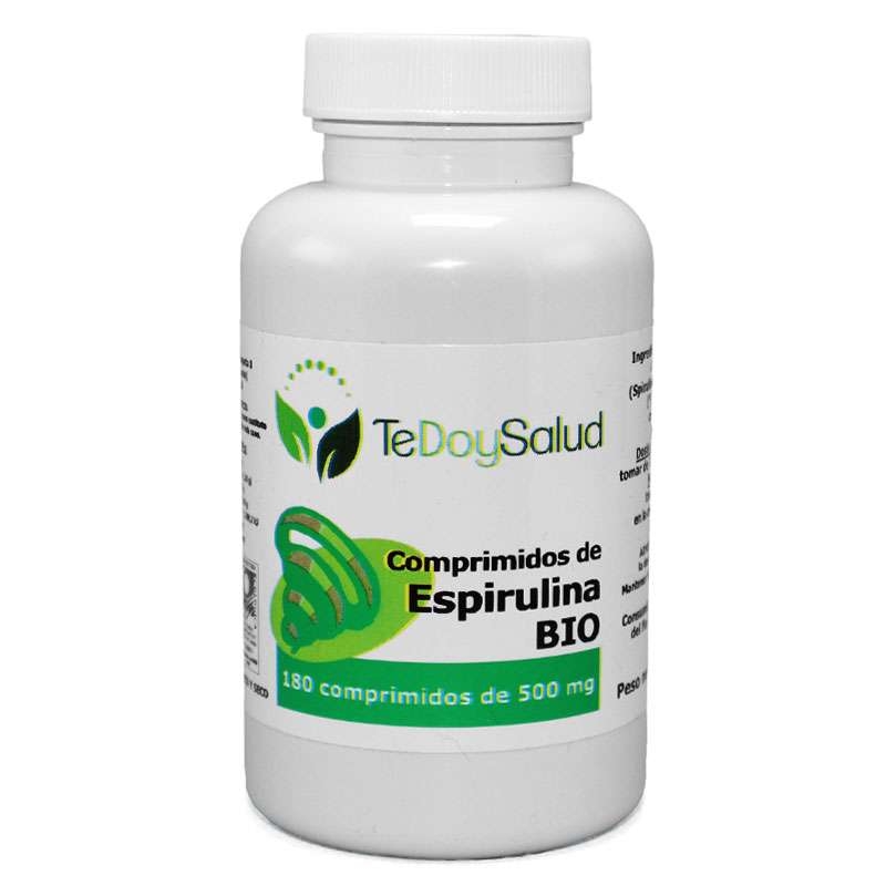 Espirulina Bio - 180Comprimidos/500 Mg. Tedoysalud