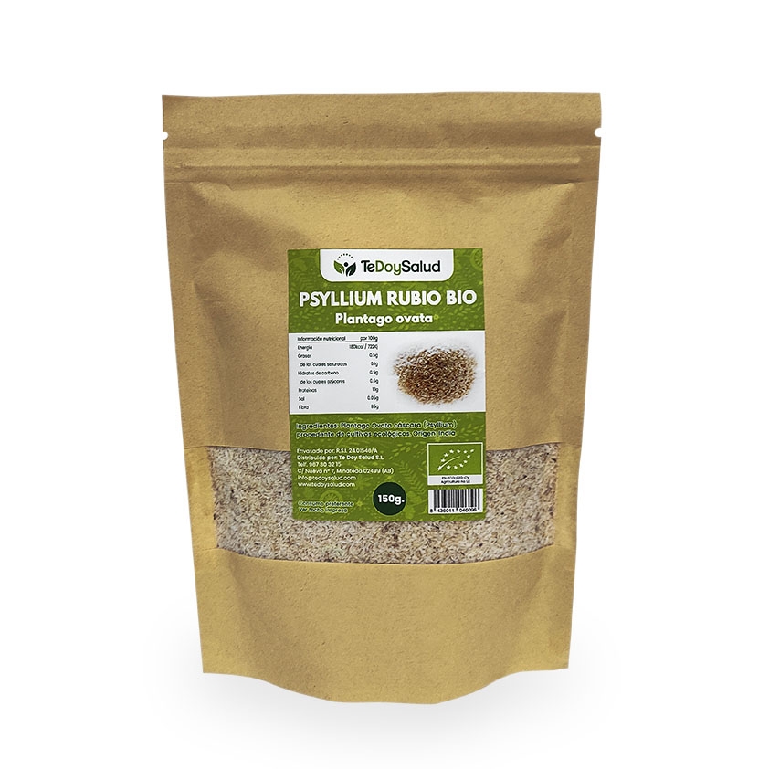 Psyllium Bio (Plantago Ovata) - 150Gr. Tedoysalud - Fibra Soluble