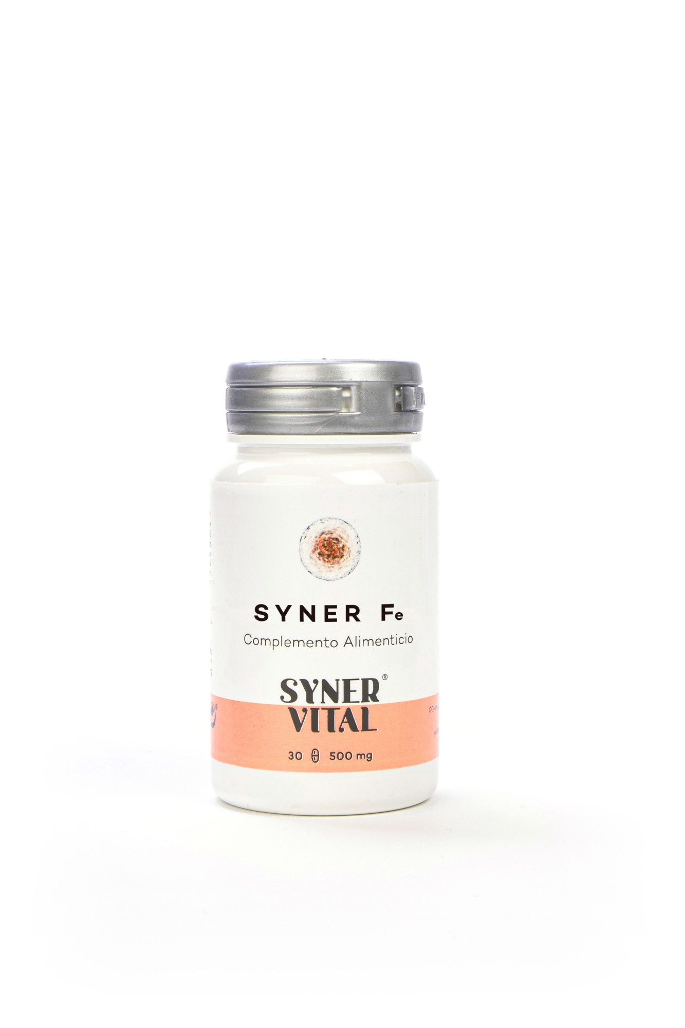 Syner Fe (Bisciglinato de Hierro) 60Comprimidos 600Mg. Synervital