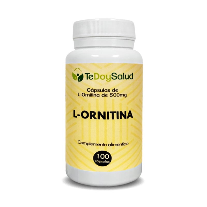 L - Ornitina - 100Cáps/500Mg. - Tedoysalud
